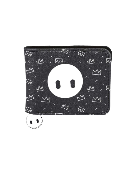 Fall Guys Wallet "Face Plate Crown Pattern"